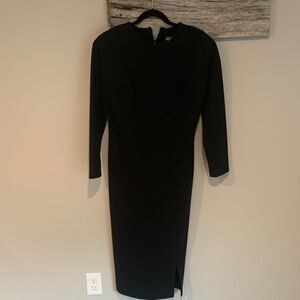 Melissa Black Long Sleeve Dress